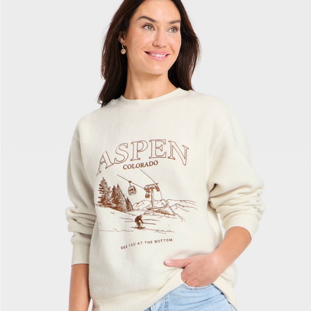BRAND NEW! Size M Aspen Universal Thread pullover sweatshirt